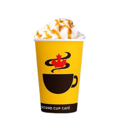 Salted caramel hot chocolate