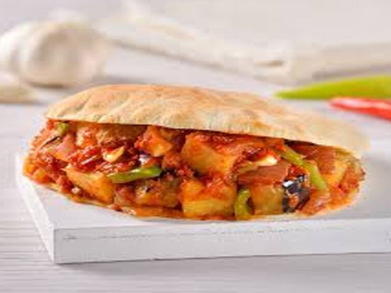 Eggplant Mesakaa Sandwich