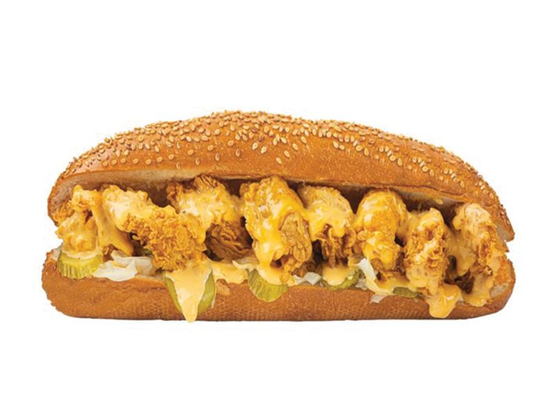 Shrimp Kofta Sandwich