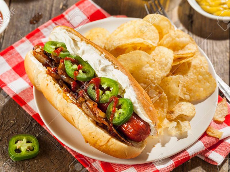 Hot Dog Sandwich
