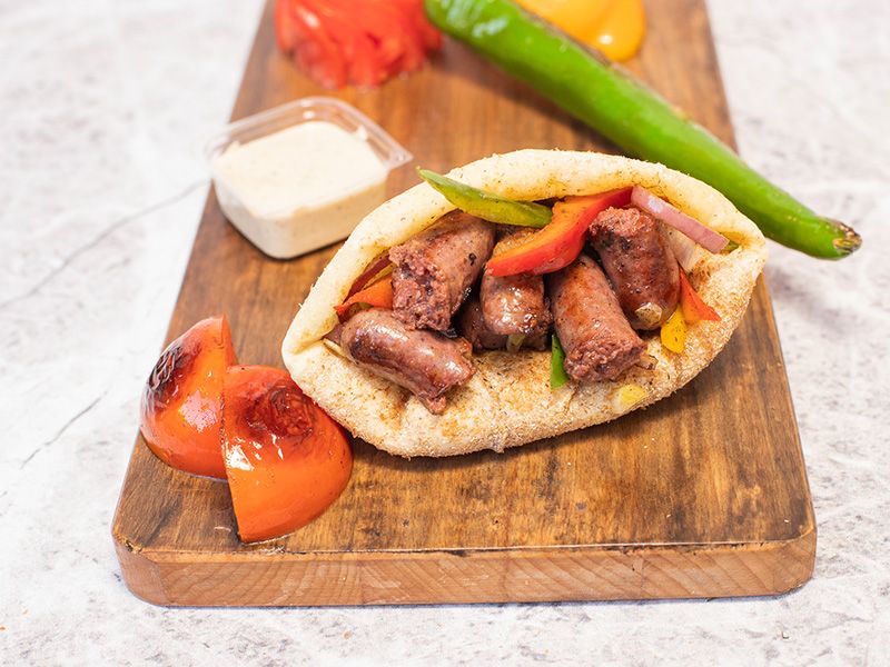 Grilled Sausage Sandwich