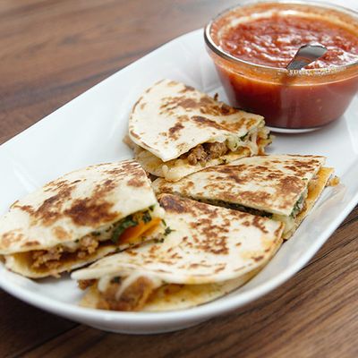 Sausage C. LA. V quesadilla