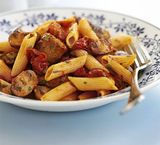 Oriental Sausage Pasta