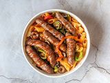 Oriental Sausage Pasta