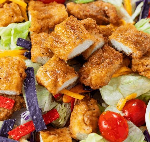 Crispy Chicken Salad