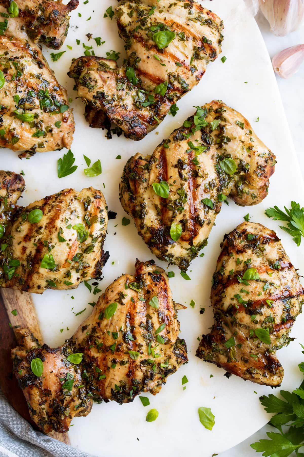 Grilled Chicken Herbs