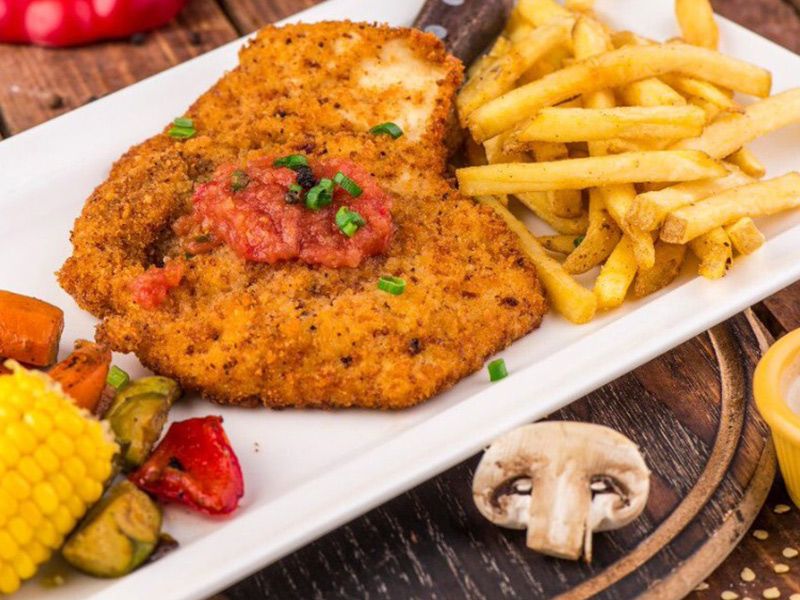 Chicken Escalope Platter