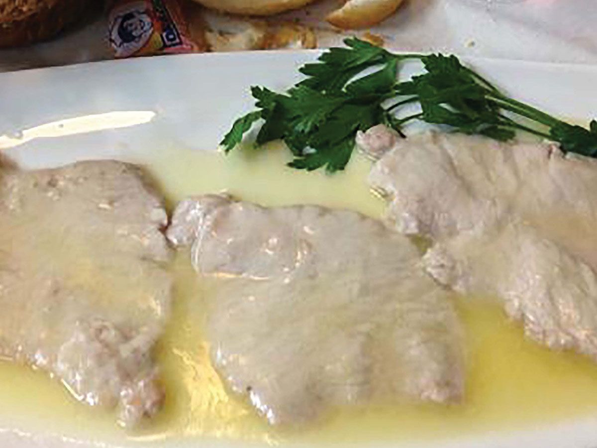Scallopini Chicken Platter
