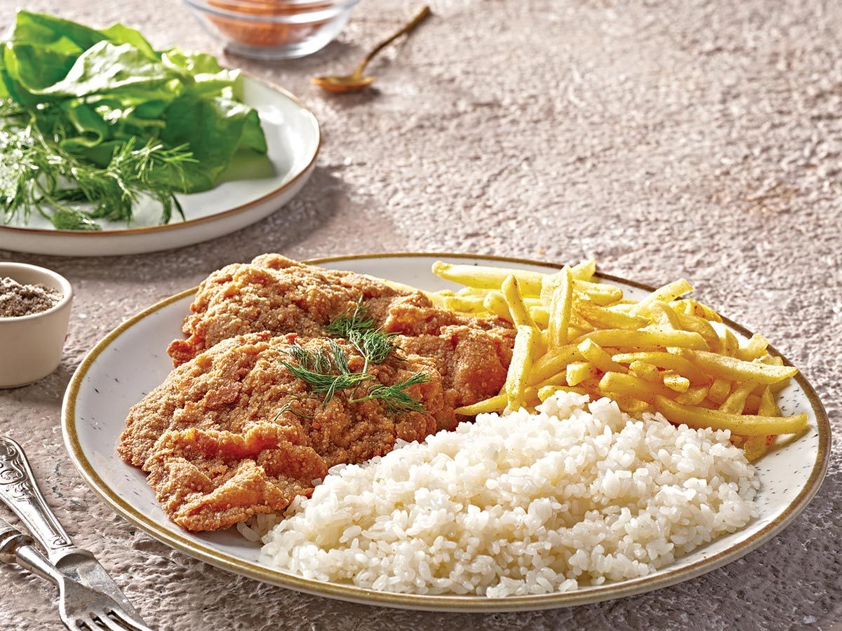 Escalope Panne Dish