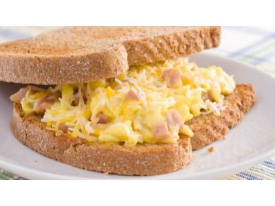 Cheddar Cheese Egg Sandwich