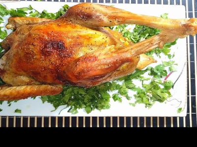 Chicken Baladi With Grits