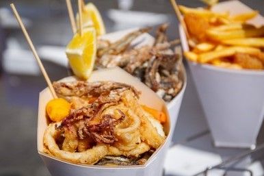 Seafood Cone