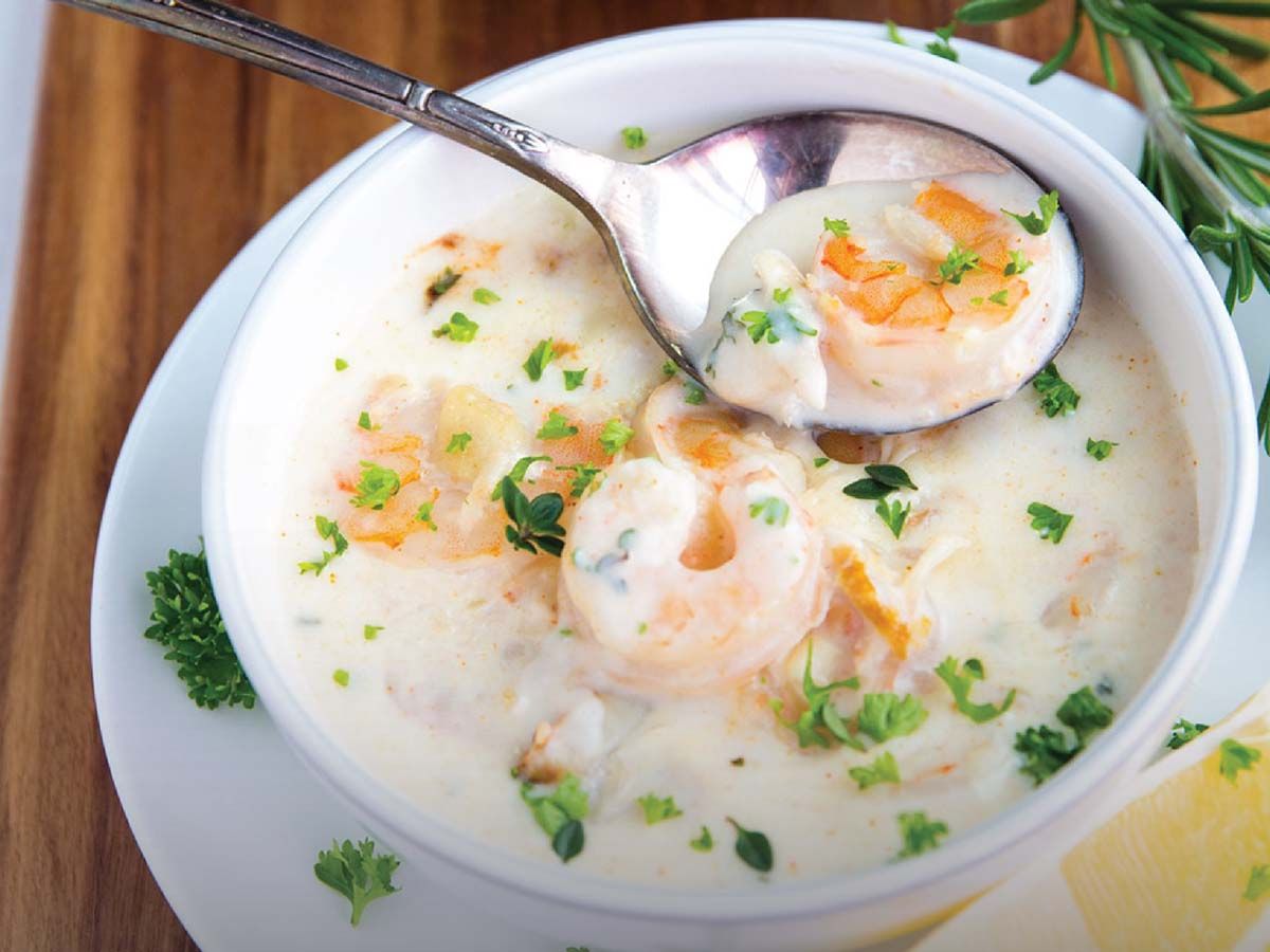 Seafood soup