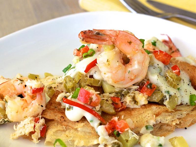 Seafood Crepe