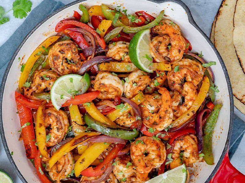 Seafood Fajita Platter