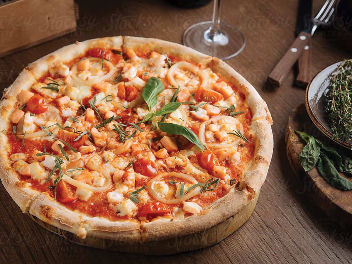 Italian Seafood Pizza