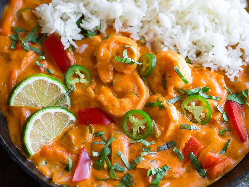Shrimp Curry Coconut