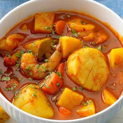 حساء المأكولات البحرية