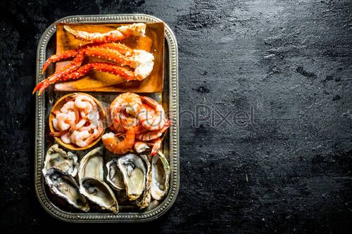 Fishing Fish seashell Tray
