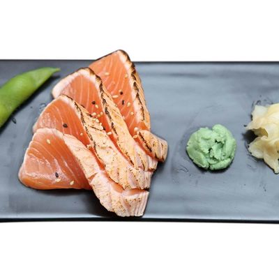 Seared Salmon Sashimi