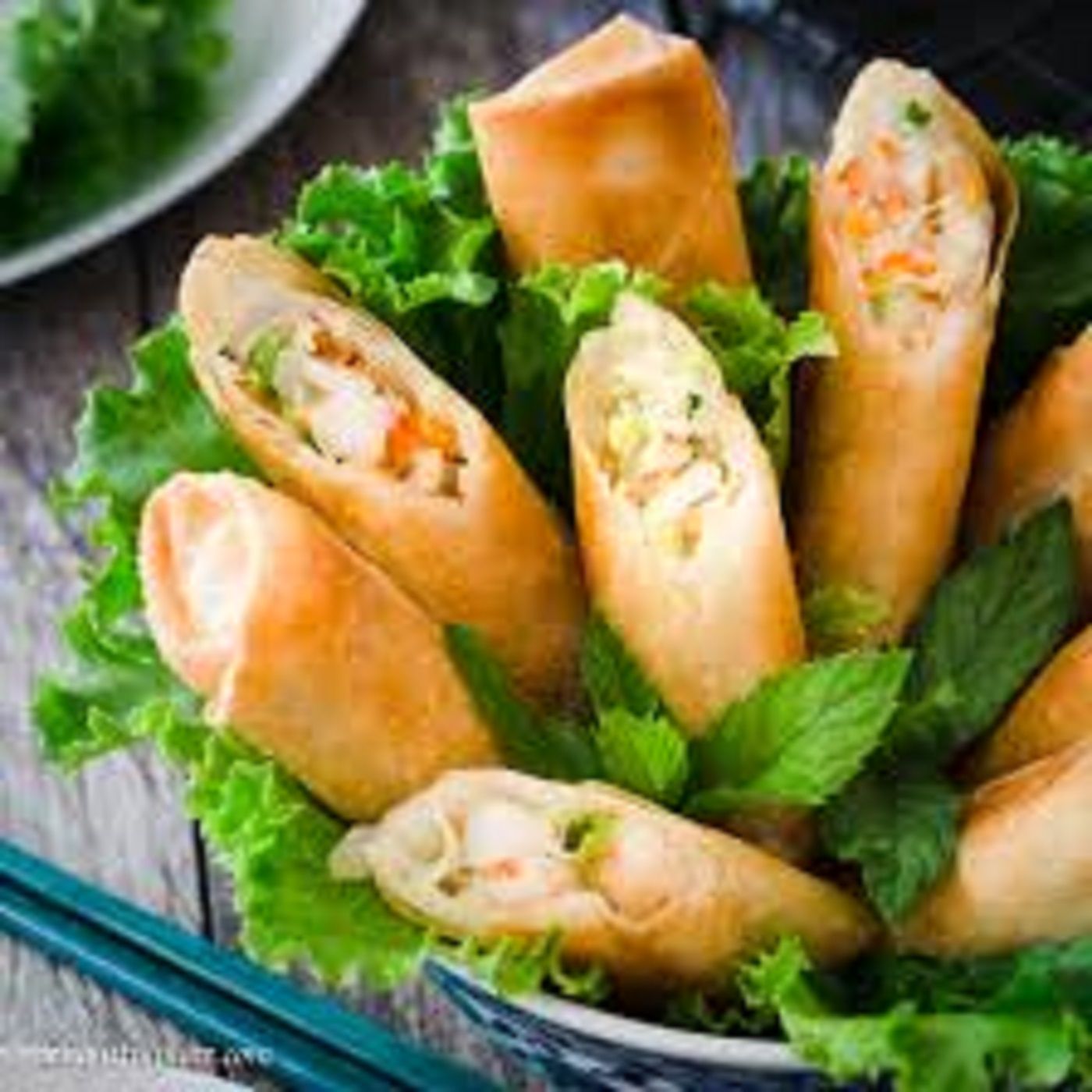 seafood roll pie