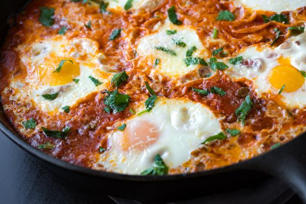 Spanish egg dish