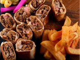 Arabic Meat Shawarma Meal
