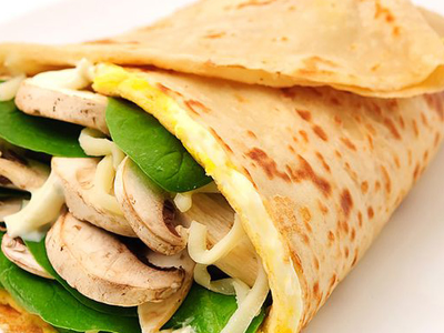 mix chicken crepe