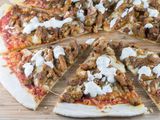 Meat shawarma Pizza