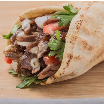 شاورما لحم ساندويتش