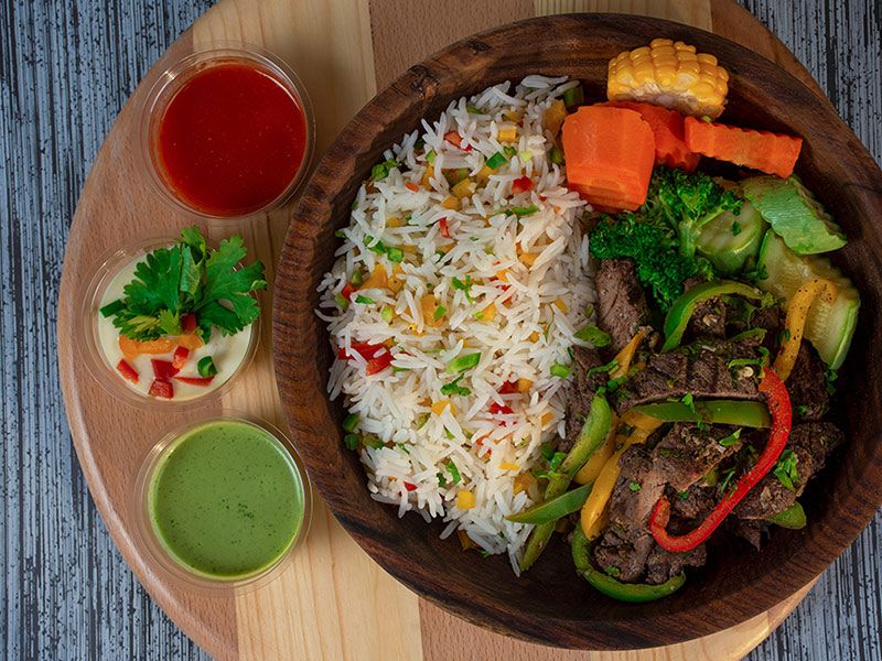 Meat Shawerma Platter