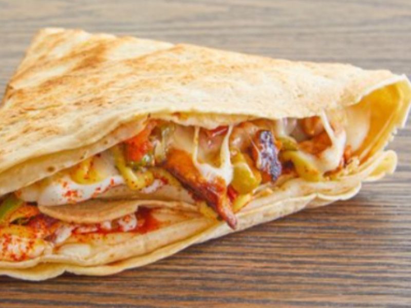 Chicken Shawerma Crepe
