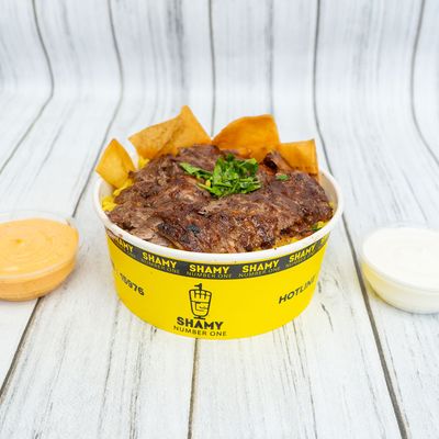 Meat Shawerma Fatteh