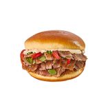 Mix meat shawerma sandwich