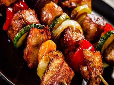 Shish Tawook Meal With Pasta