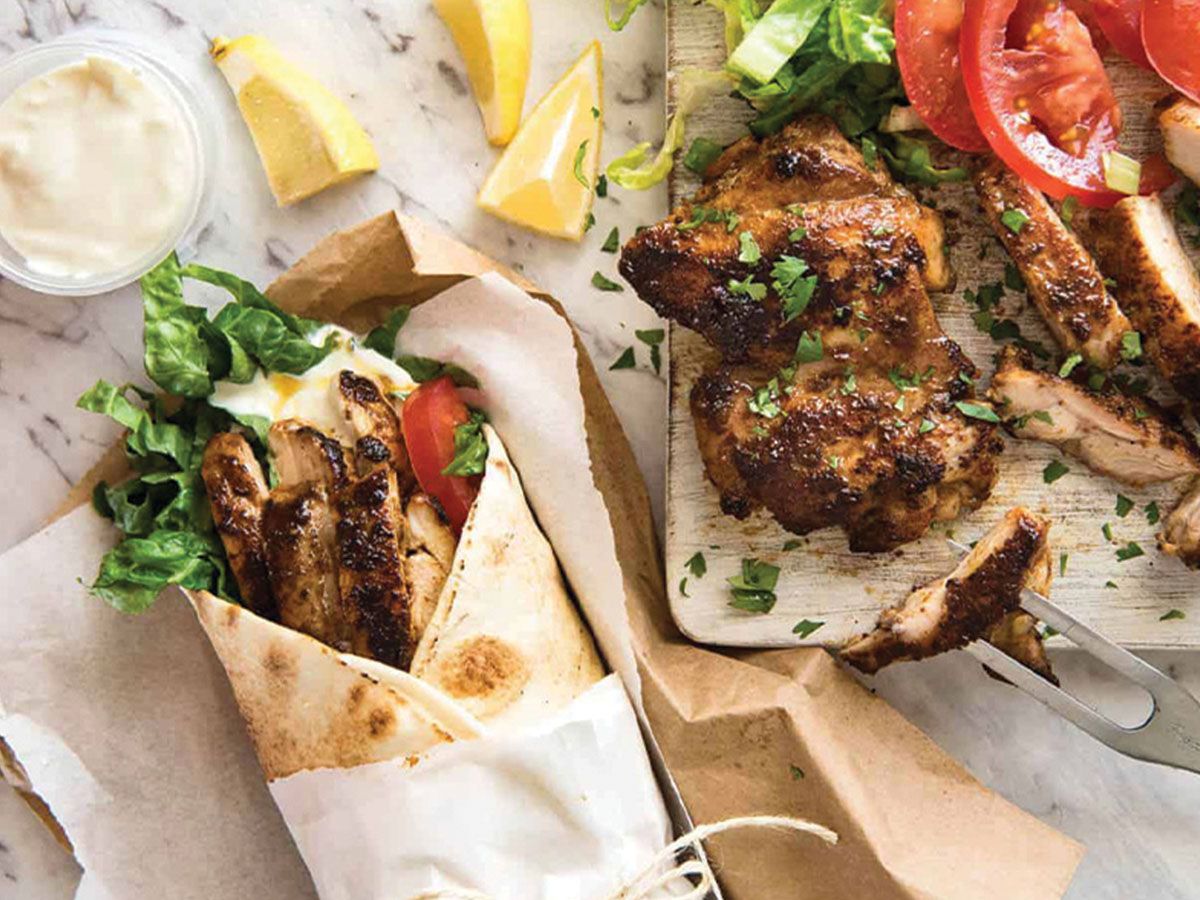 Shish Tawook Sandwiches