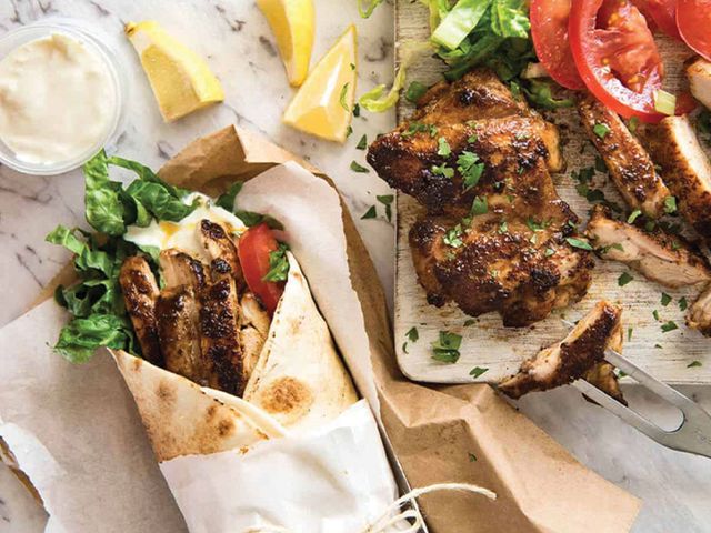 Shish Tawook Sandwiches