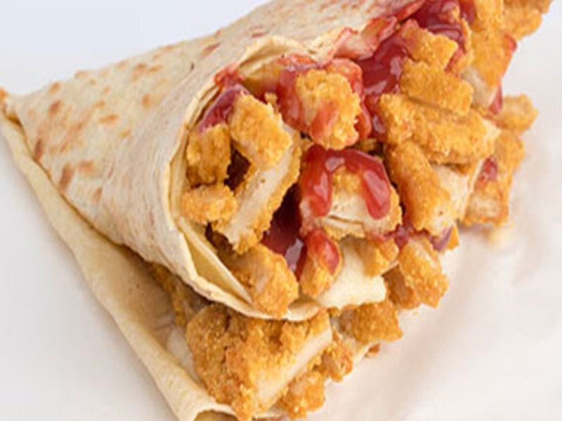 Shish Tawook With Chicken Strips Crepe