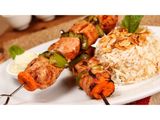 Rice With Shish Tawook Platter