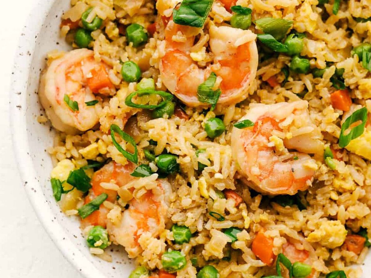 Shrimp fried rice