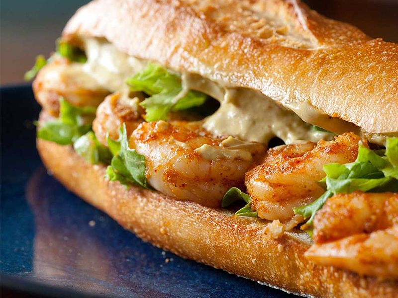 Fried Shrimp Sandwich