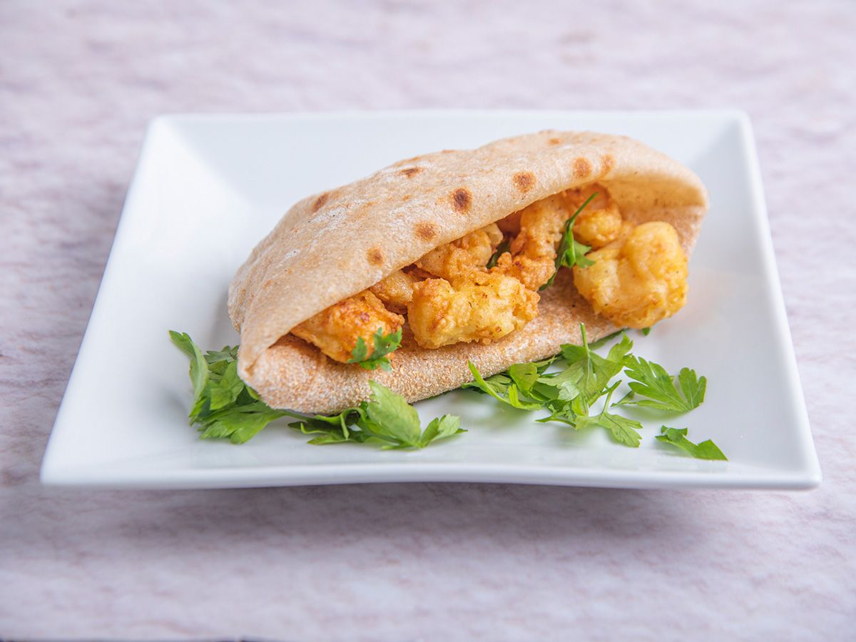 shrimp And squid sandwich