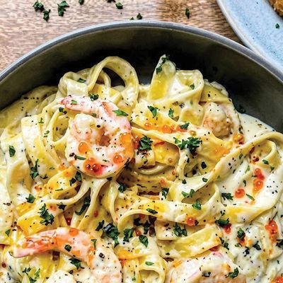 Shrimp Alfredo Pasta