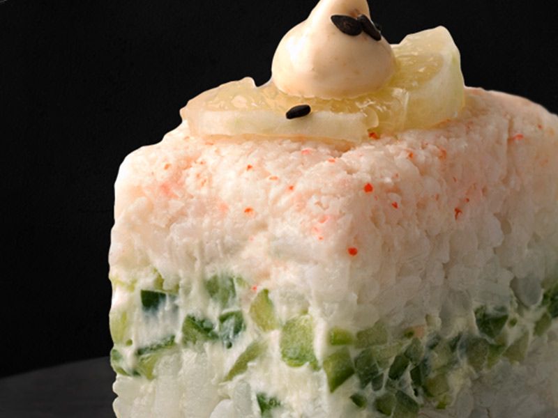 Shrimp and Crab Oishi Zushi
