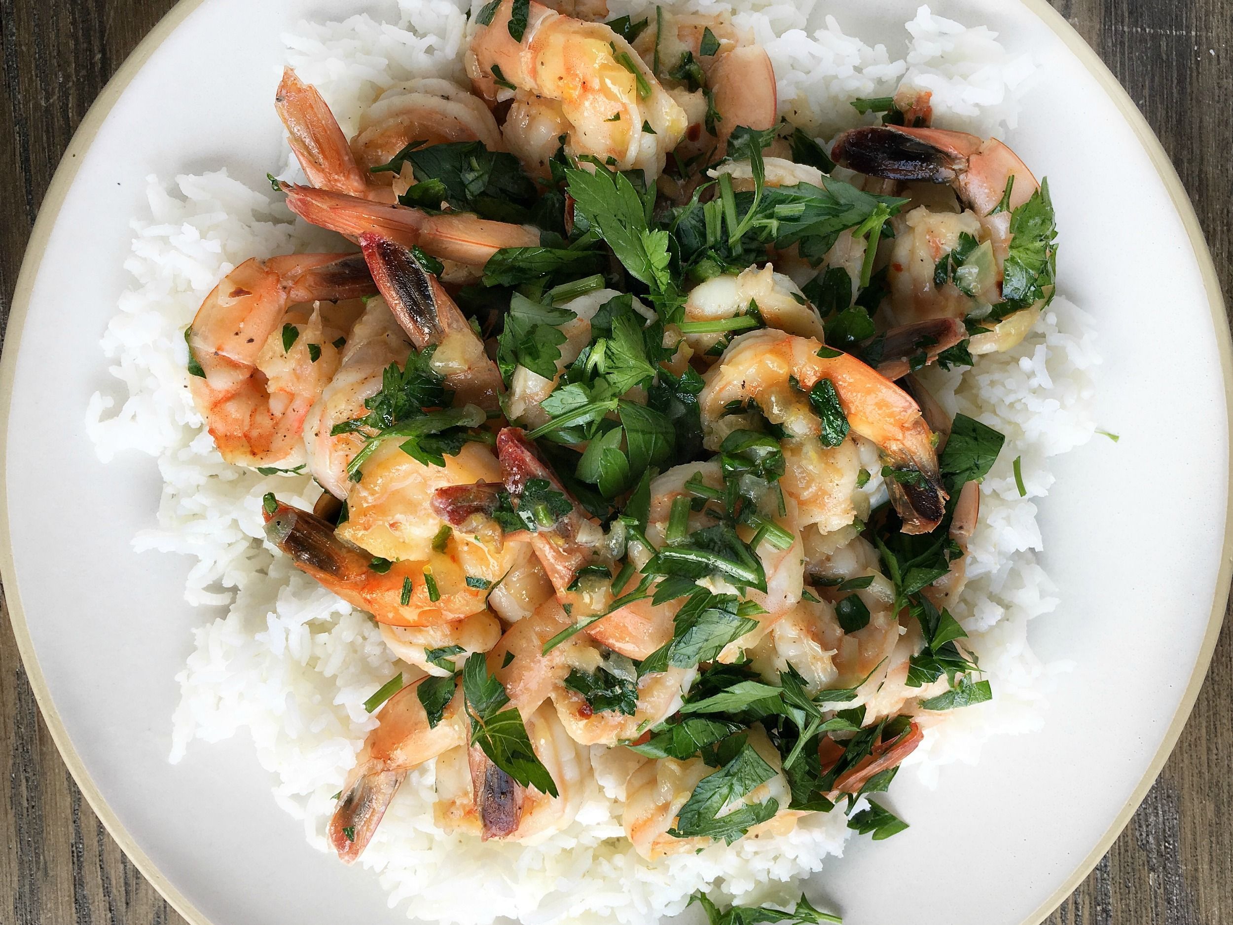 shrimp basmati rice