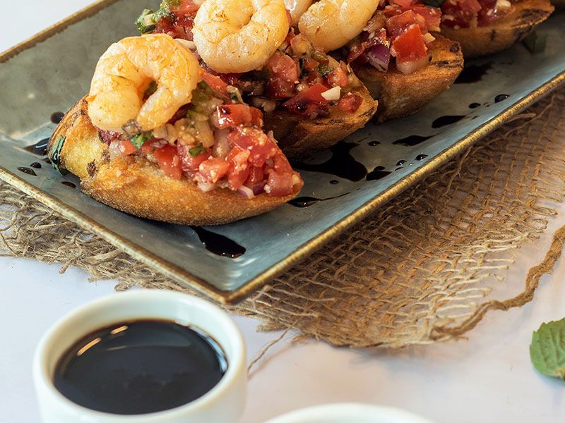 Shrimp Bruschetta