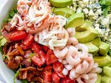 Shrimp With Crab Salad