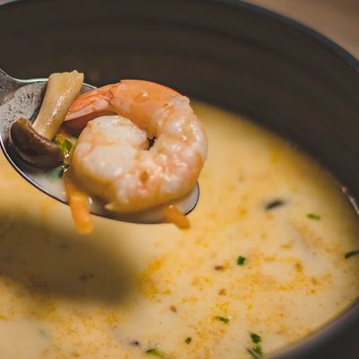 White Shrimp Soup