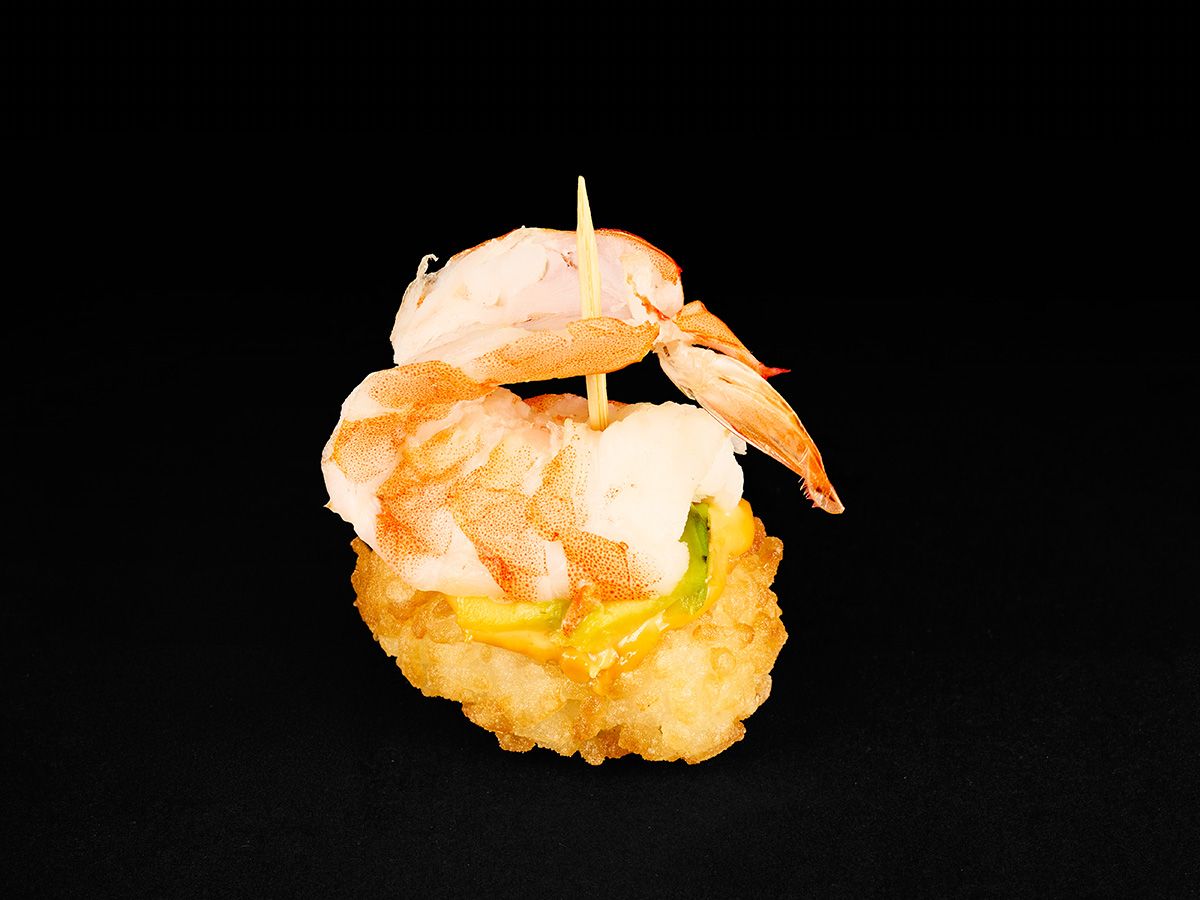 Nigiri Shrimp Crispy Rice