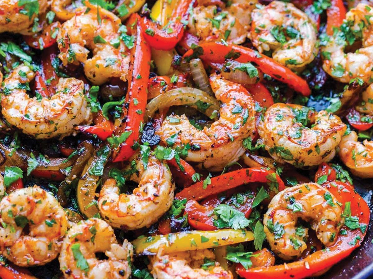 shrimp fajita